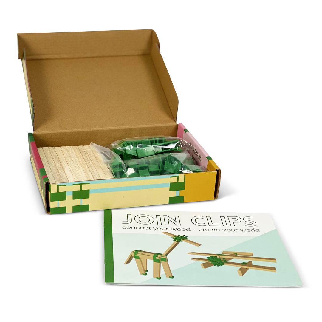 Kit creativ, Construieste & Conecteaza - Mini Edition - Join Clips