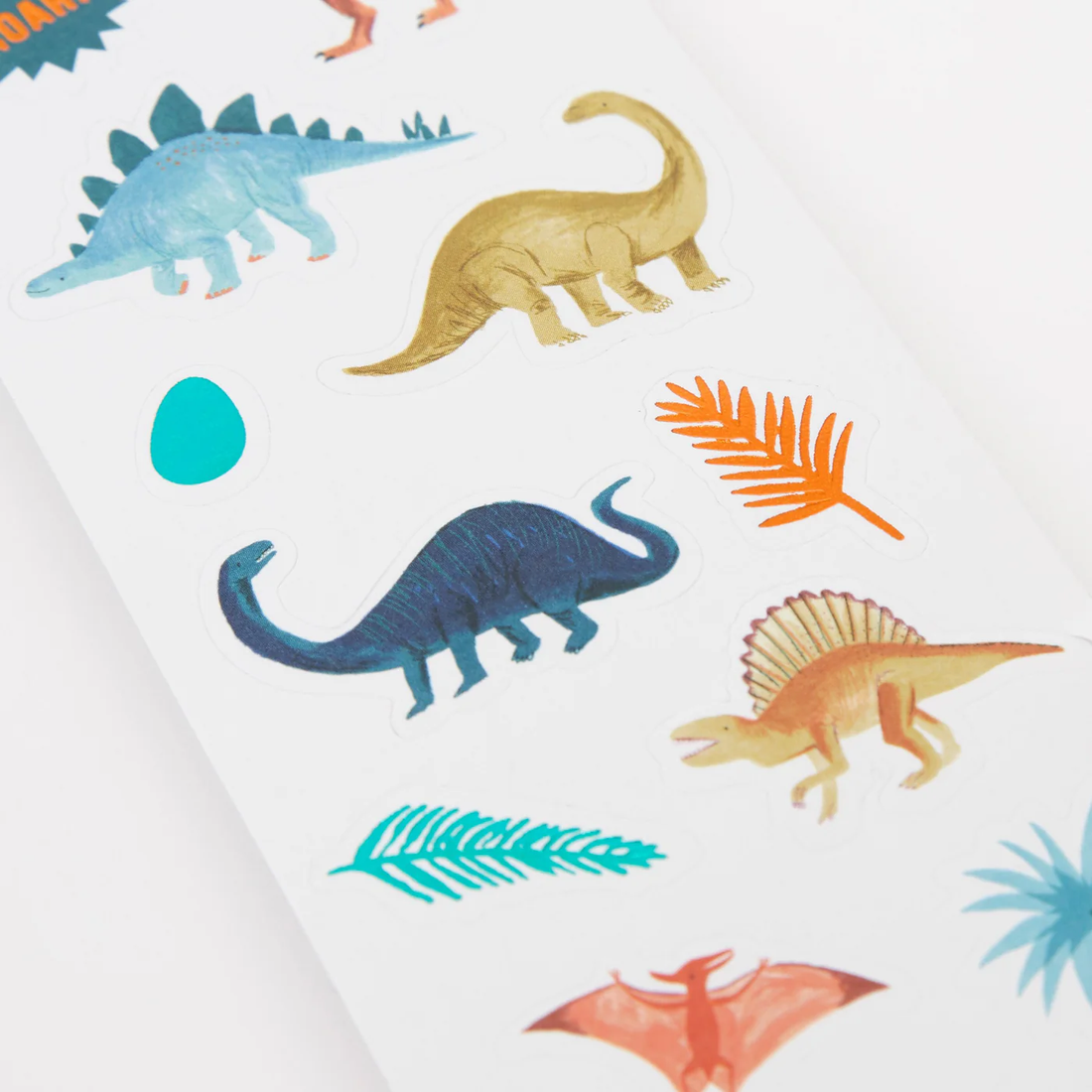 Mini stickere - Dinosaur Kingdom, 300 buc - Meri Meri