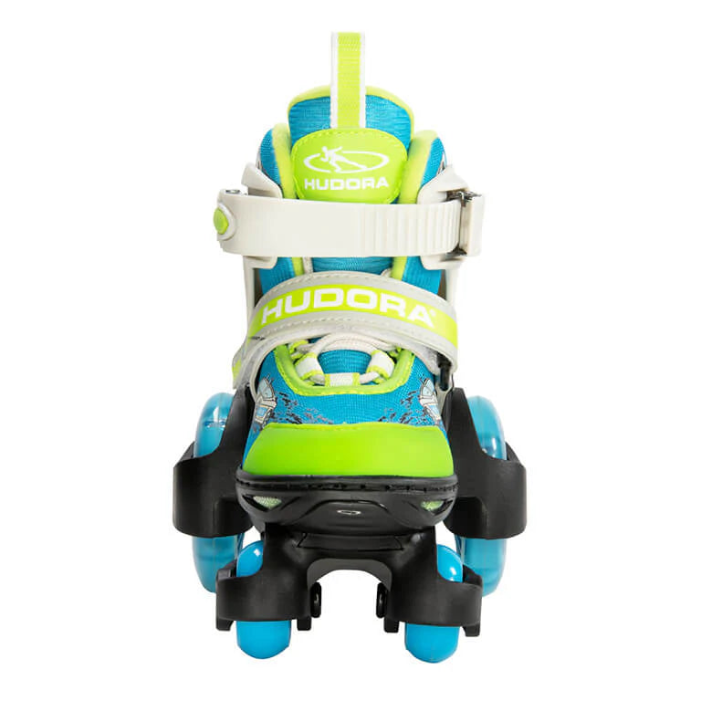 Patine cu rotile LED, marime reglabila 26 >> 29 - Police - HUDORA