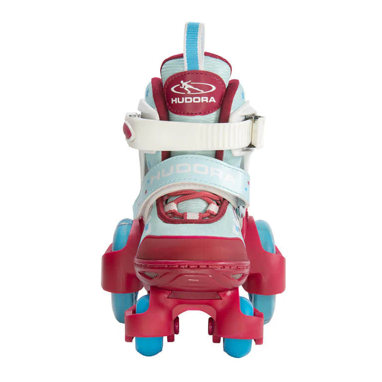 Patine cu rotile LED, marime reglabila 26 >> 29 - Pony - HUDORA