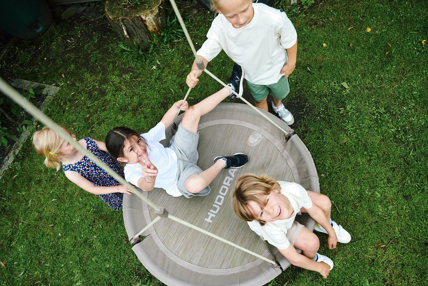 Leagan cuib, Ø 90 cm - Sand - HUDORA