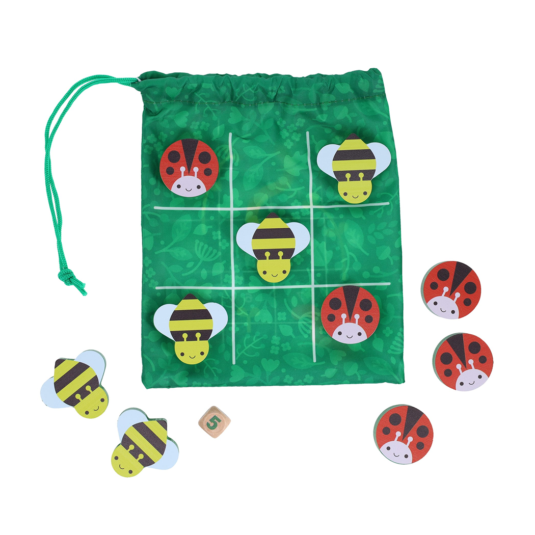 Joc interactiv On-the-Go, 2 in 1 - Garden Friends - Petit Collage