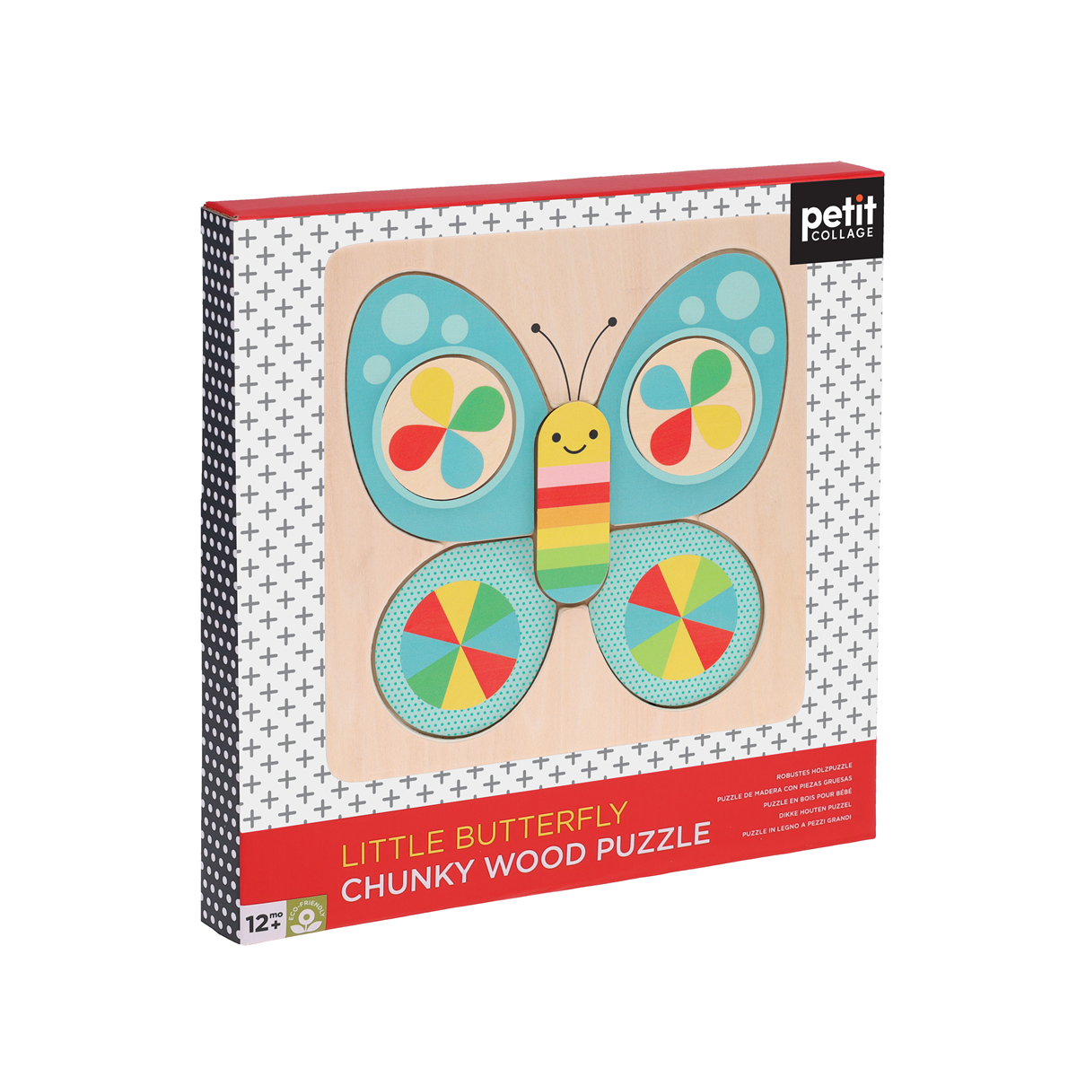Puzzle incastru - Little Butterfly - Petit Collage