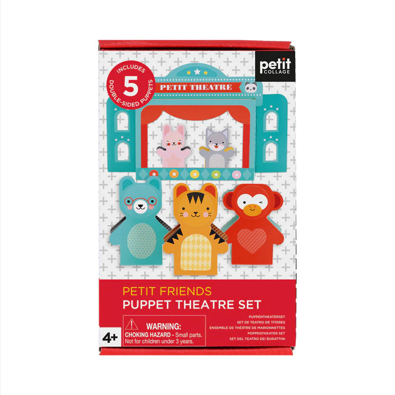 Set teatru de papusi - Petit Friends - Petit Collage