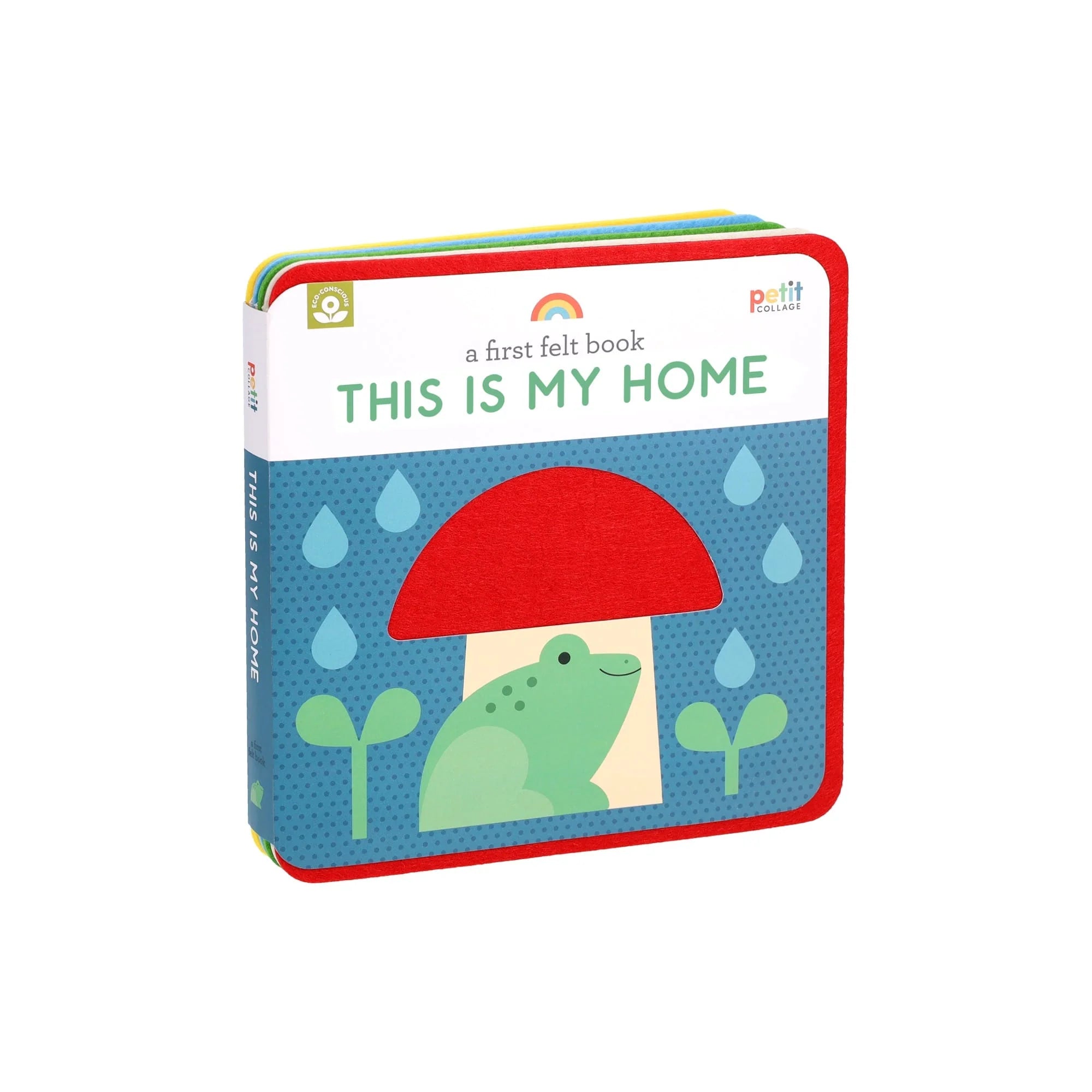 Carte pentru bebelusi - This Is My Home - Petit Collage