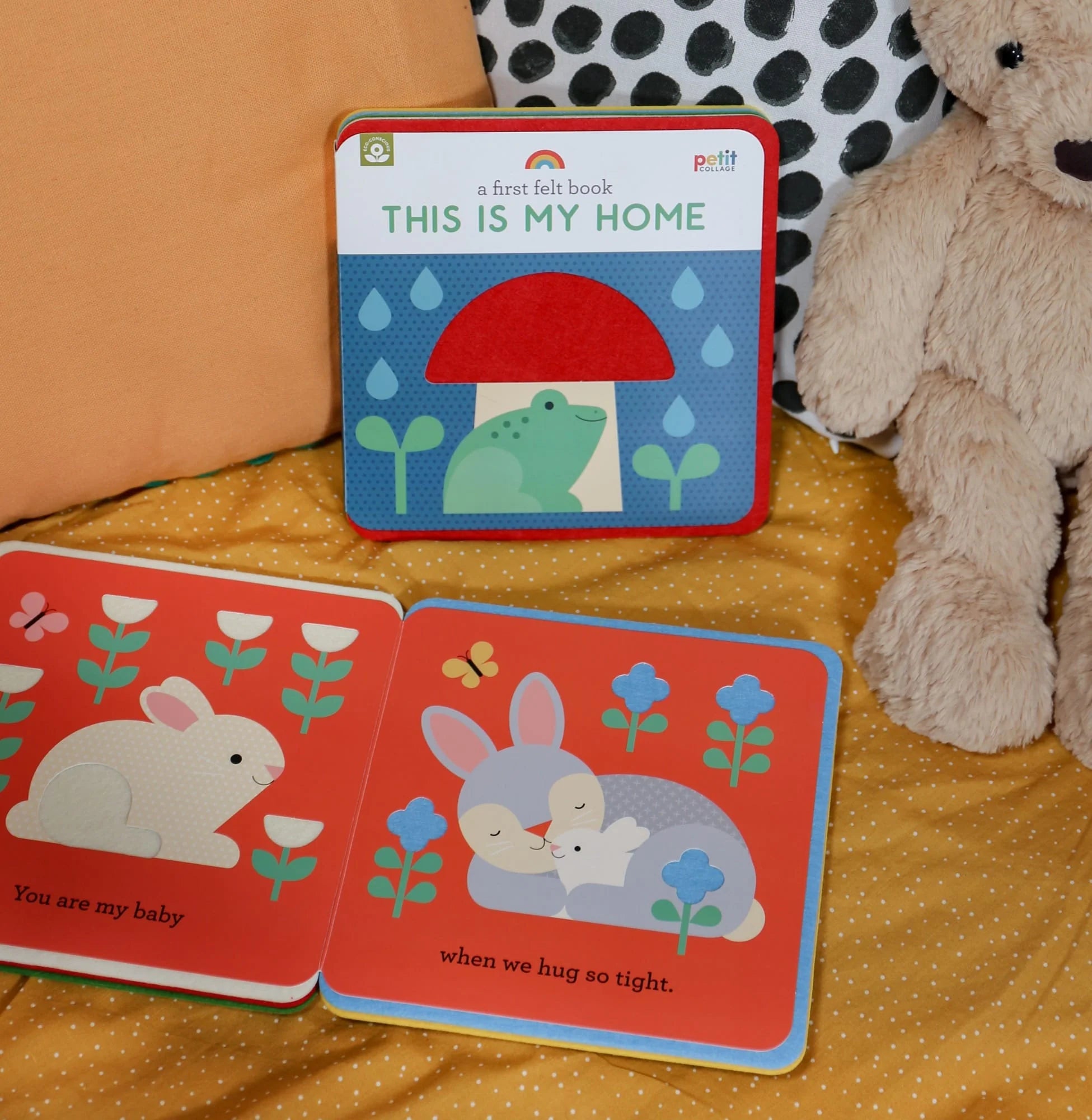 Carte pentru bebelusi - This Is My Home - Petit Collage