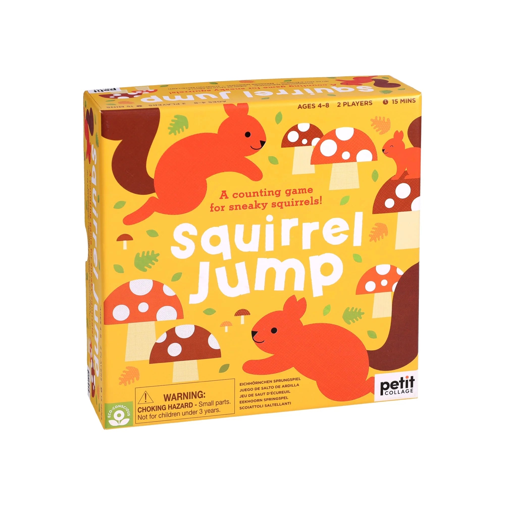 Joc de numarare - Squirrel Jump - Petit Collage