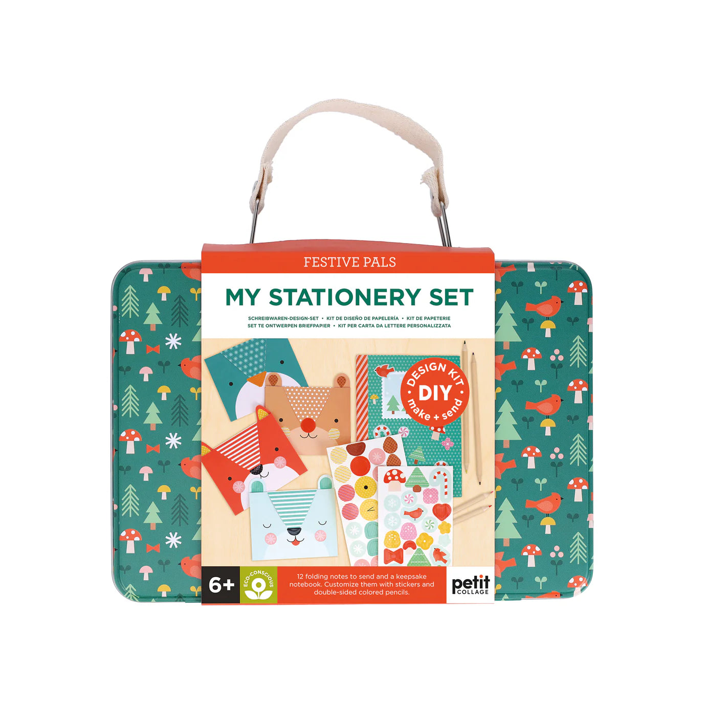 Kit creativ, Make & Send - Sarbatorile Iernii - Petit Collage