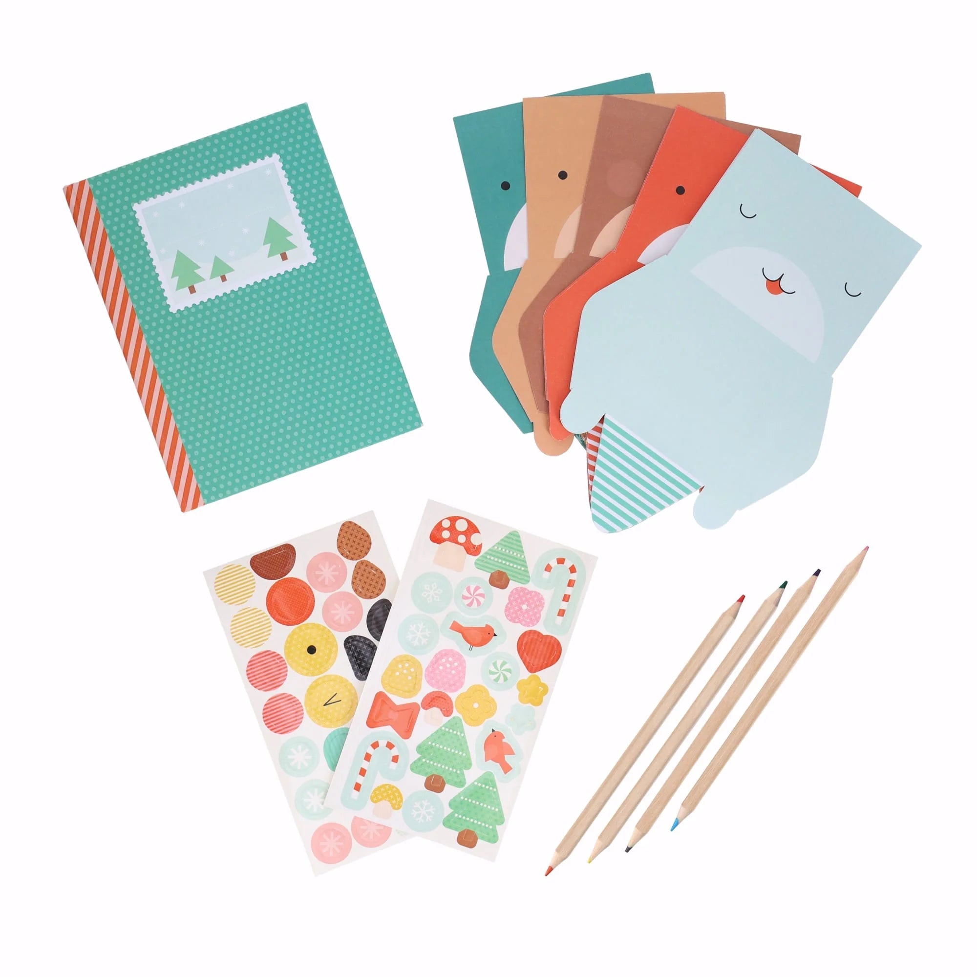 Kit creativ, Make & Send - Sarbatorile Iernii - Petit Collage