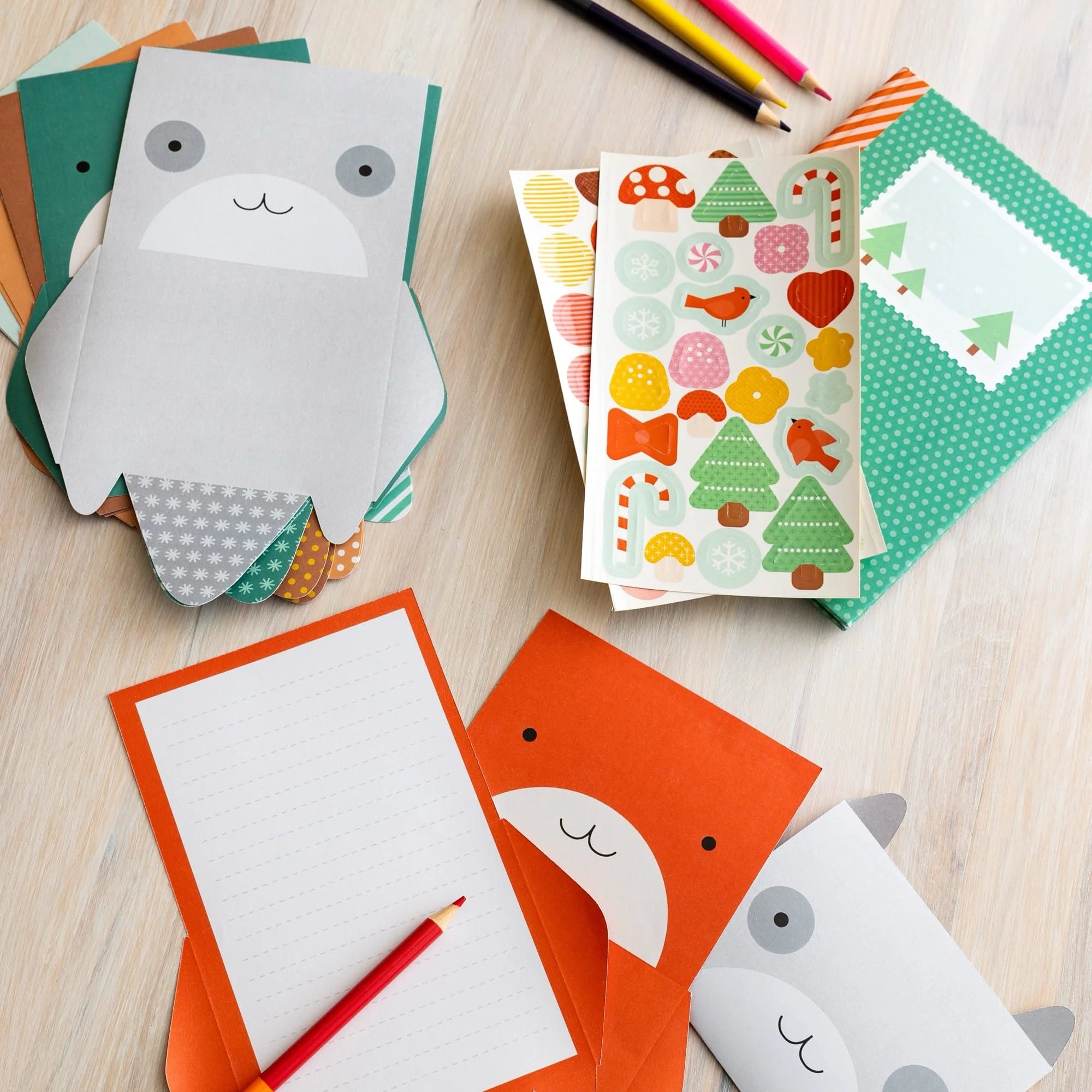 Kit creativ, Make & Send - Sarbatorile Iernii - Petit Collage