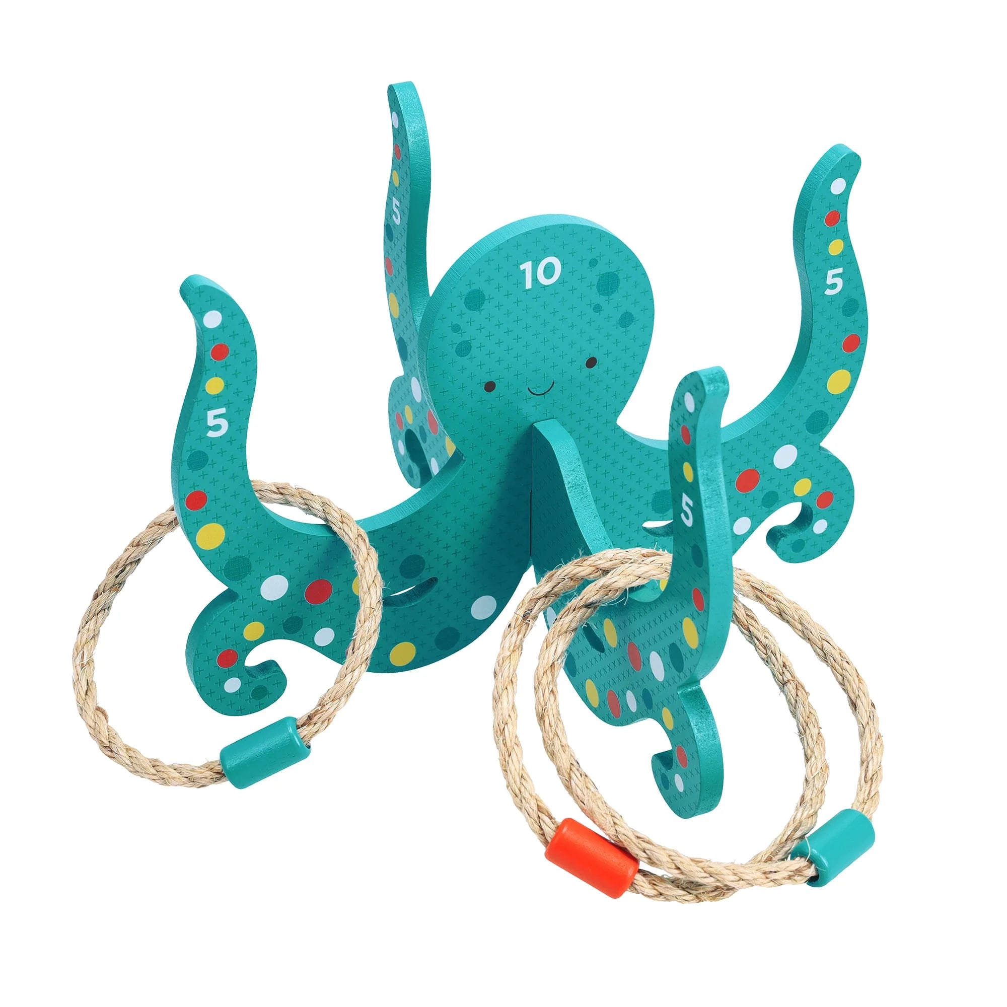 Joc activ cu inele - Happy Octopus - Petit Collage