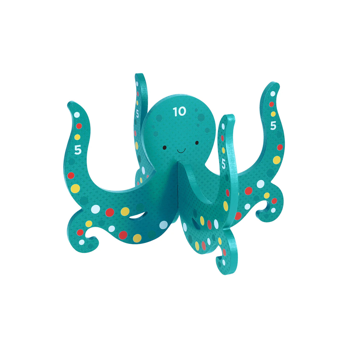 Joc activ cu inele - Happy Octopus - Petit Collage