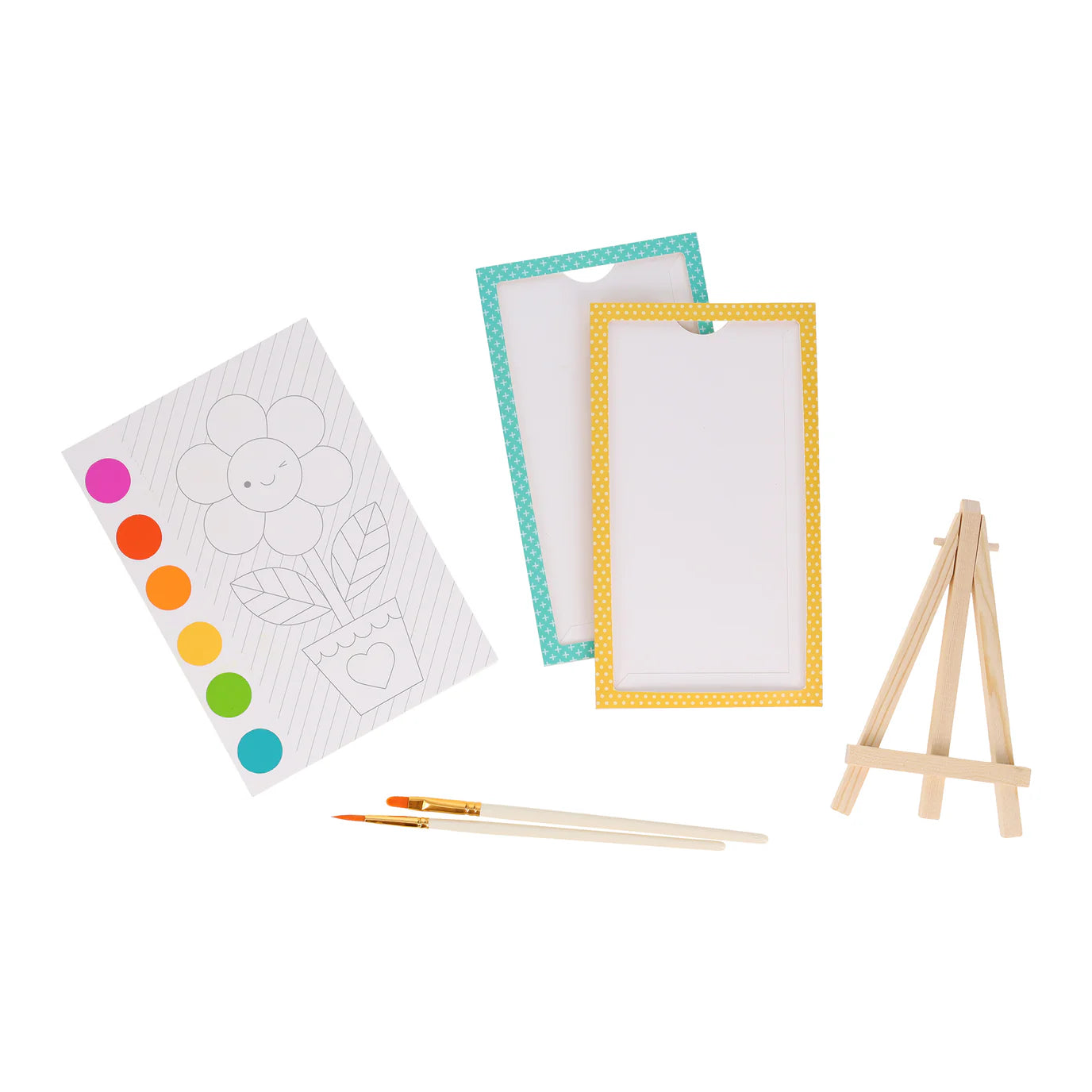 Kit creativ, Mini Masterpieces - Set de pictura portabil - Petit Collage