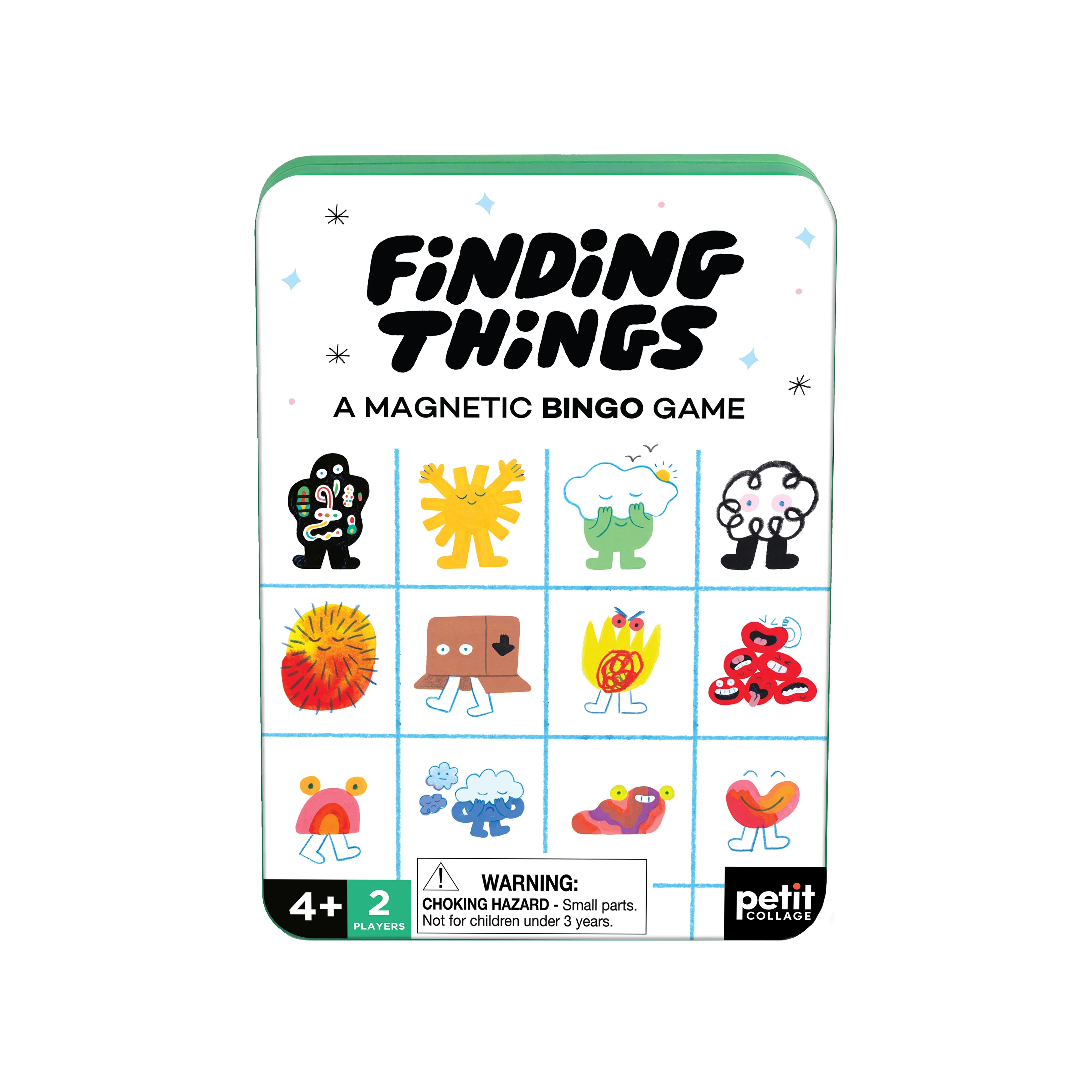 Joc magnetic On-the-Go - Finding Things Bingo - Petit Collage