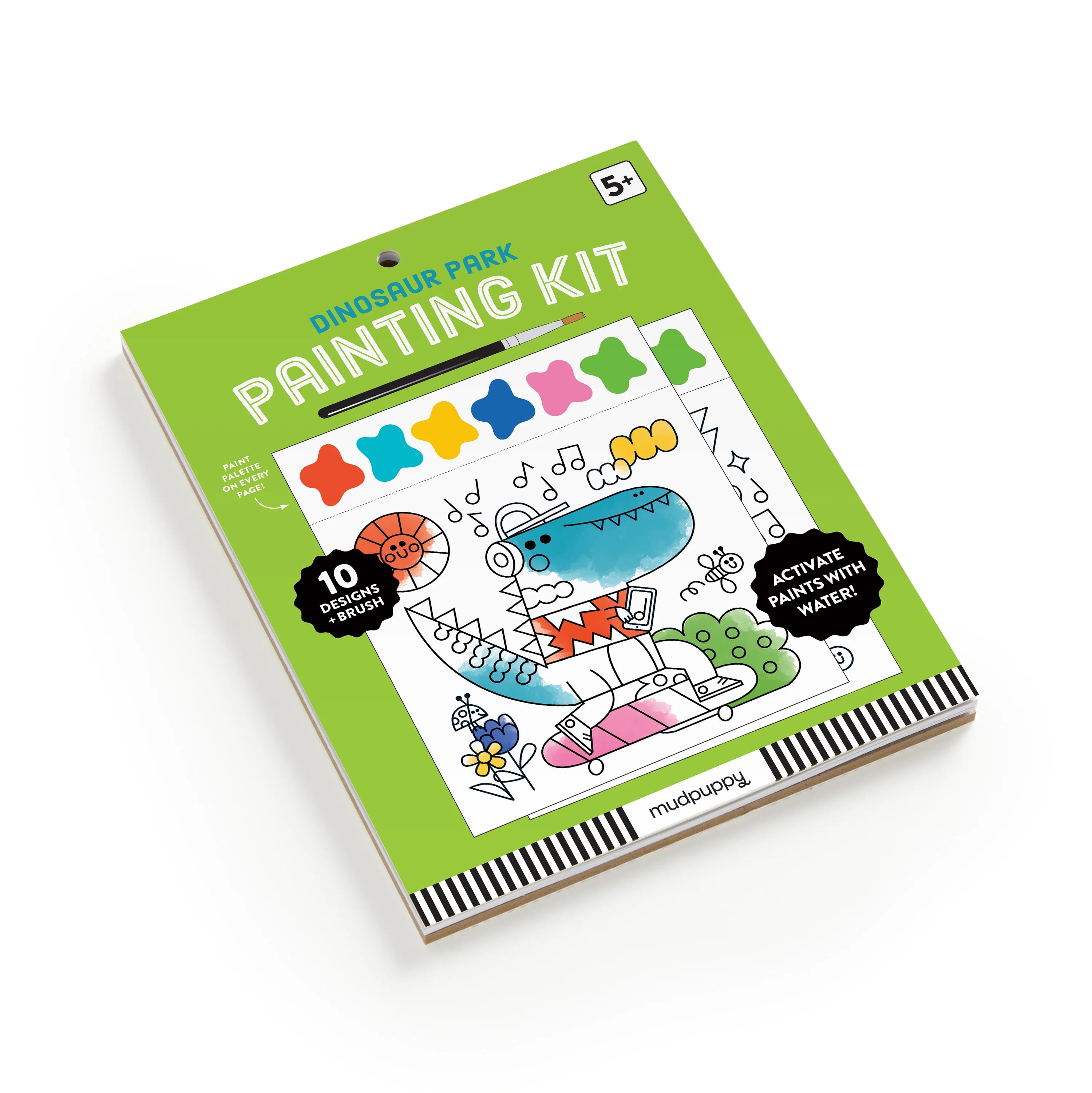 Set creativ de pictura, All in One - Dinosaur Park - Mudpuppy
