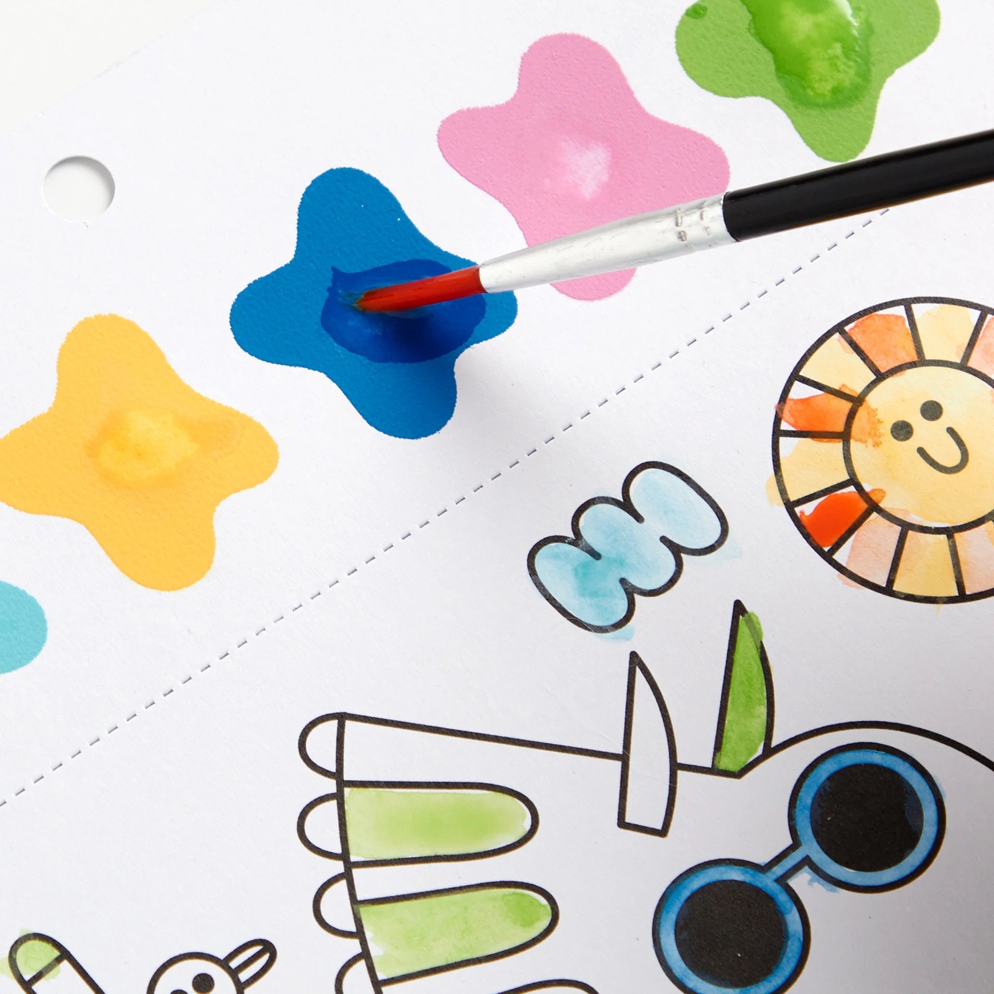 Set creativ de pictura, All in One - Dinosaur Park - Mudpuppy