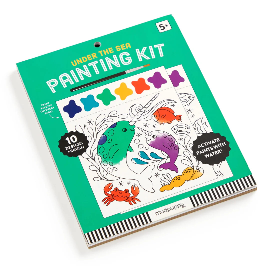 Kit pictura cu acuarele - Under the Sea - Mudpuppy