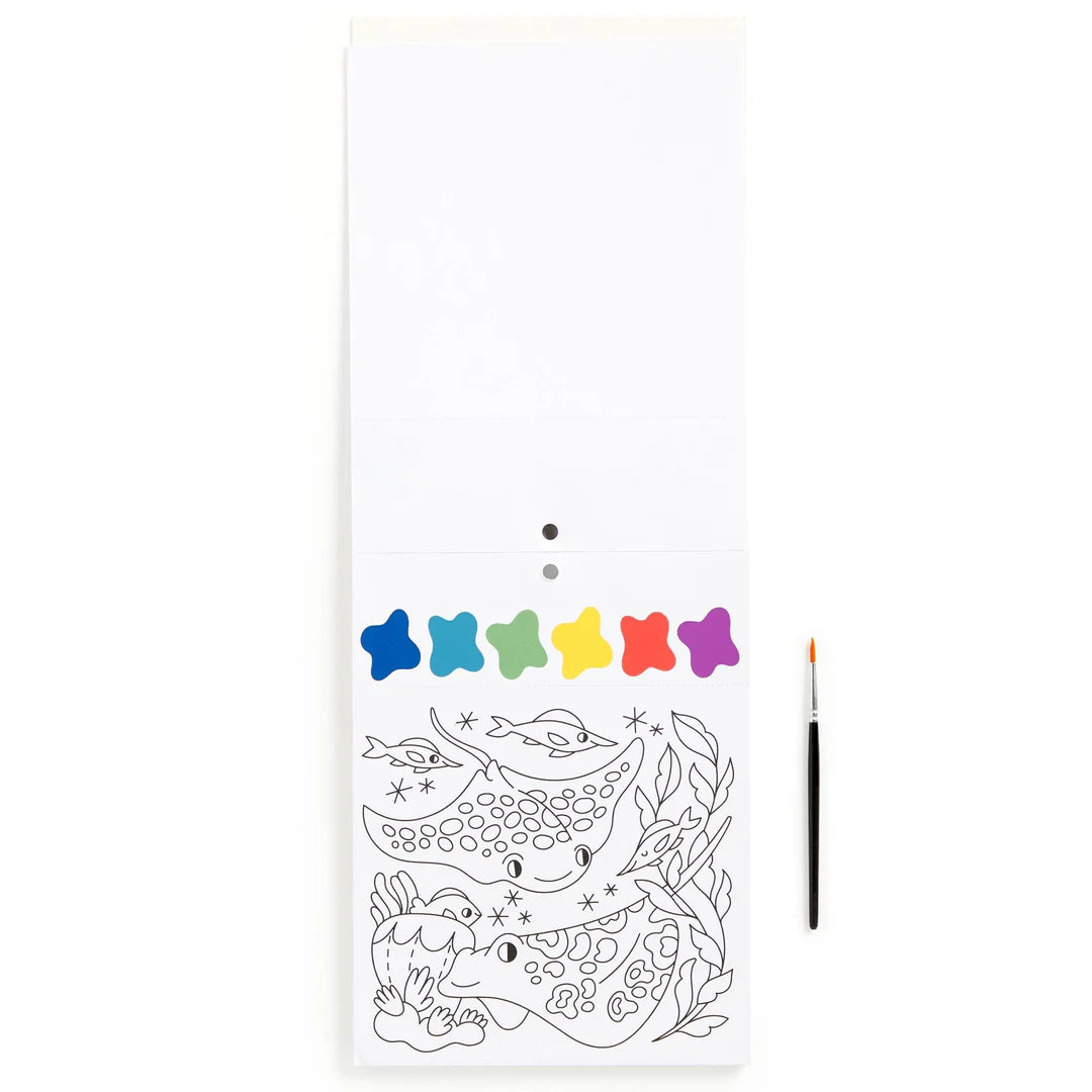 Kit pictura cu acuarele - Under the Sea - Mudpuppy