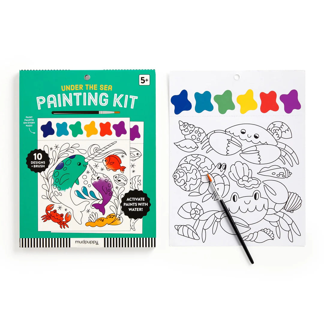 Set creativ de pictura, All in One - Under the Sea - Mudpuppy