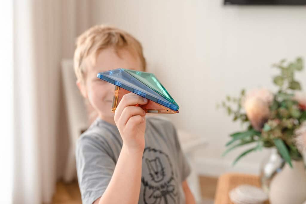 Set constructie magnetic, 64 piese - Pastel Starter Pack – Connetix