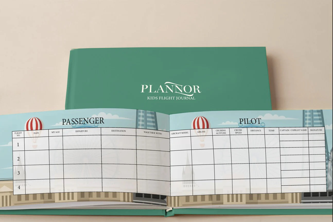 Jurnal de zbor pentru copii - Wings of Courage - Plannor