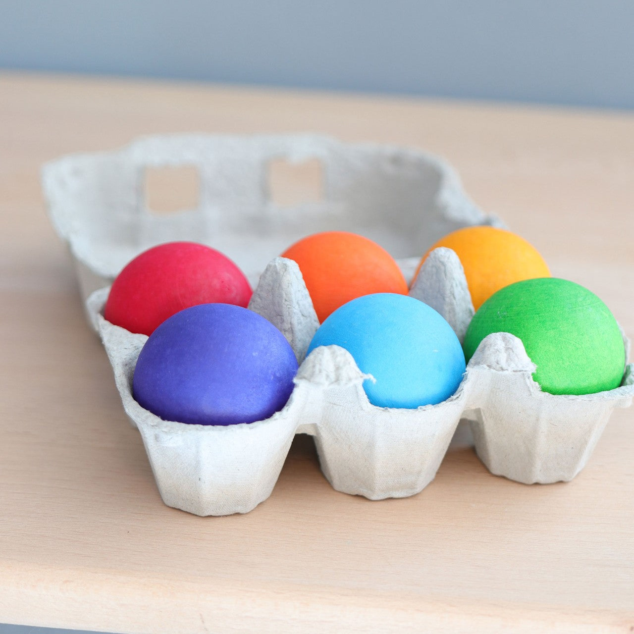 Bile din lemn - Rainbow - Grimm&