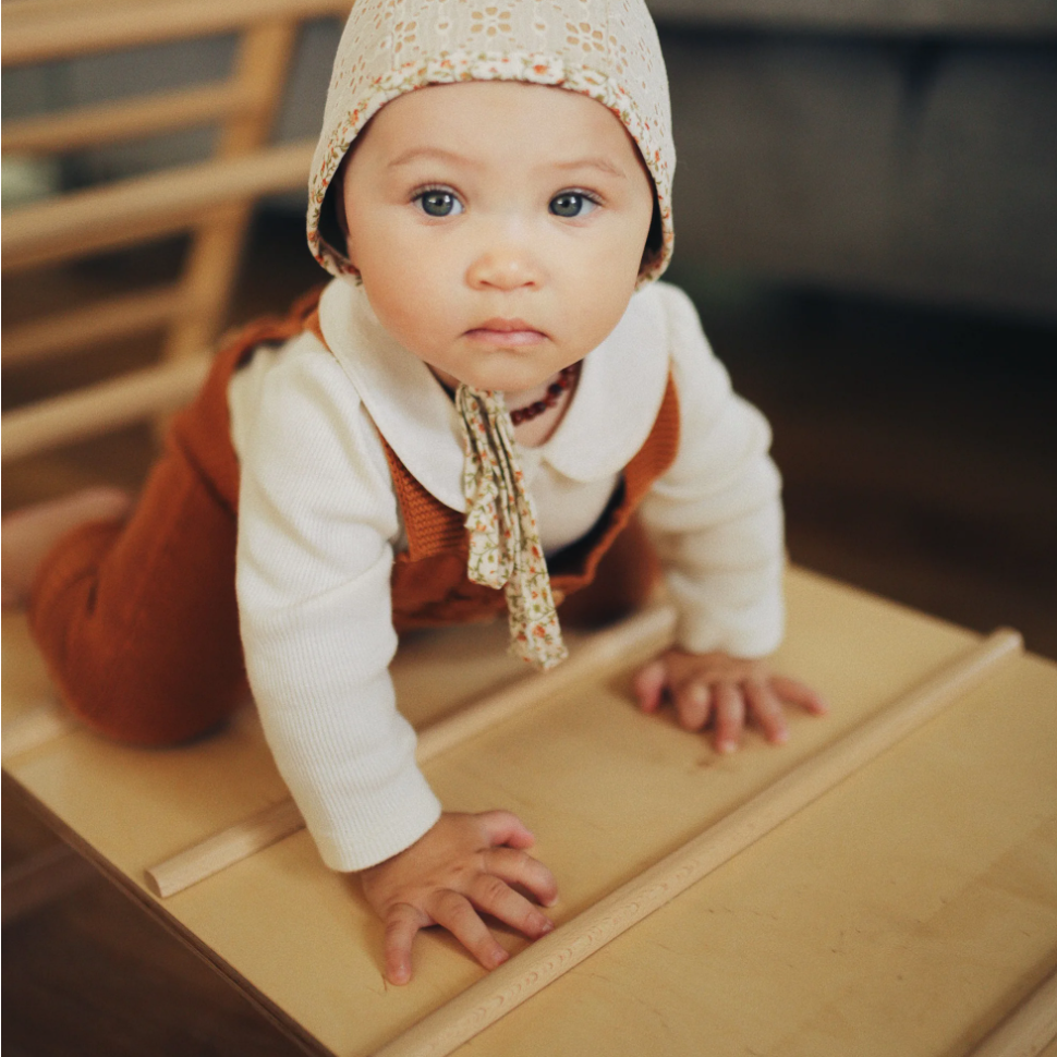 Modul Pikler, Rampa & Tobogan 2 in 1 - Kinderfeets
