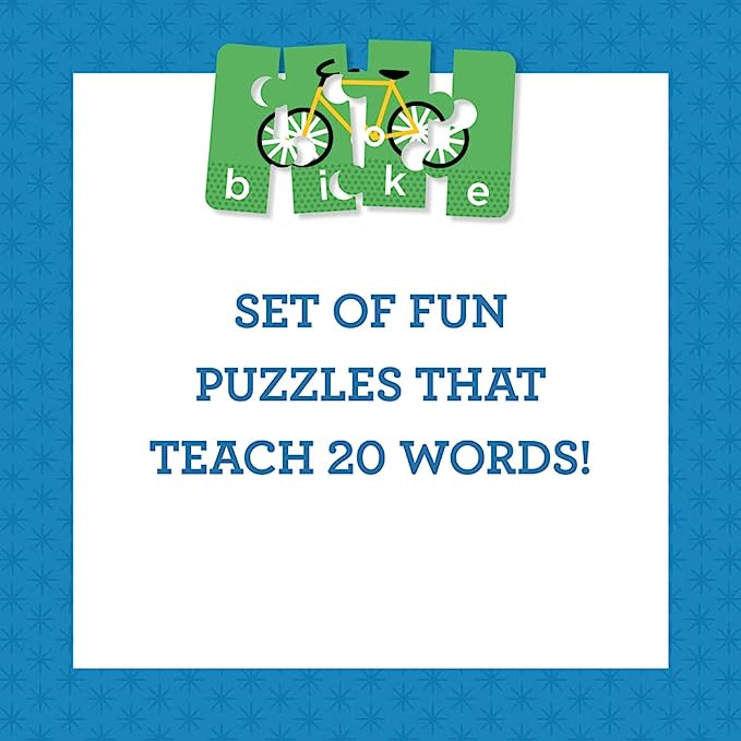 Puzzle de ortografie, 3-4 piese, 20 cuvinte - Obiecte - Petit Collage