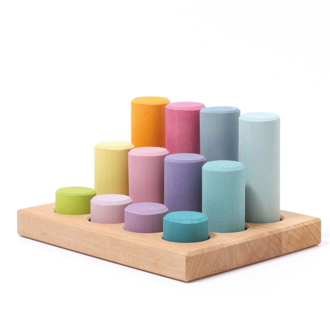 Joc de sortare & stivuire - Pastel Rollers - Grimm&