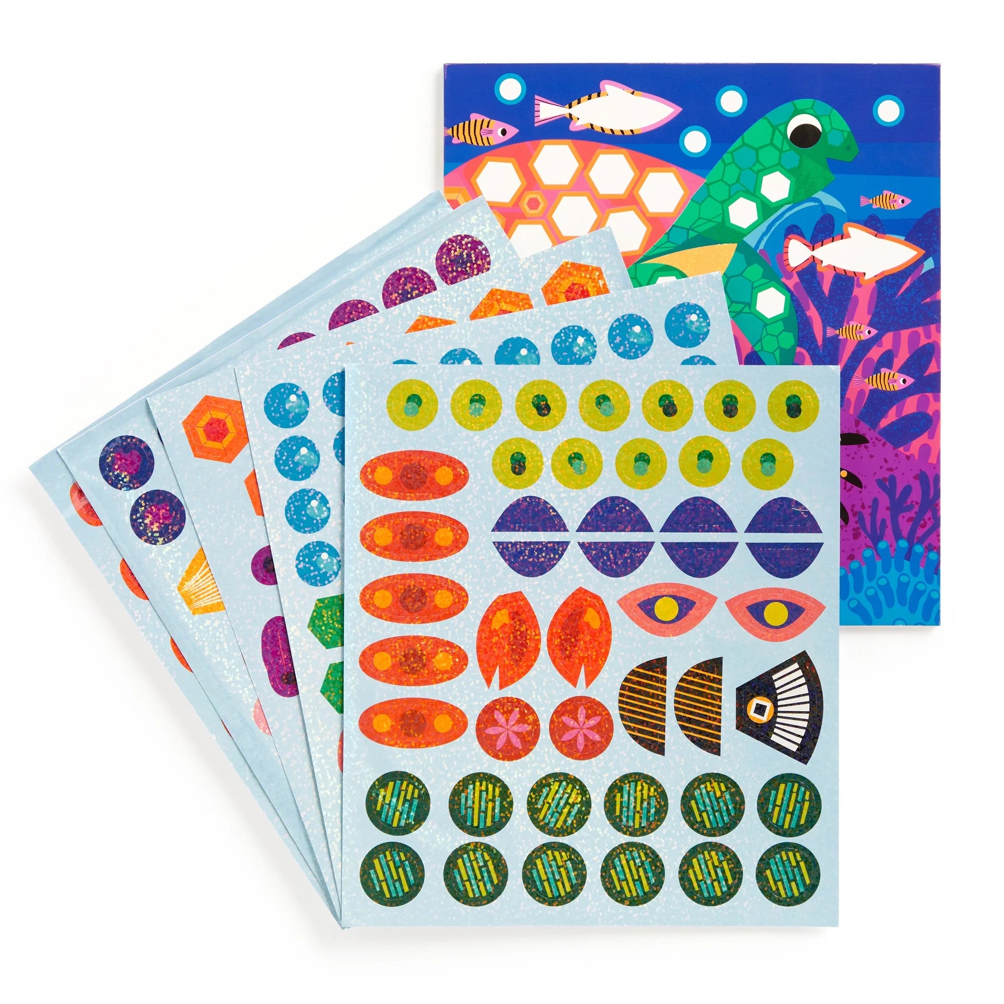 Kit creativ, Sticker Sparkle - Ocean Life - Mudpuppy