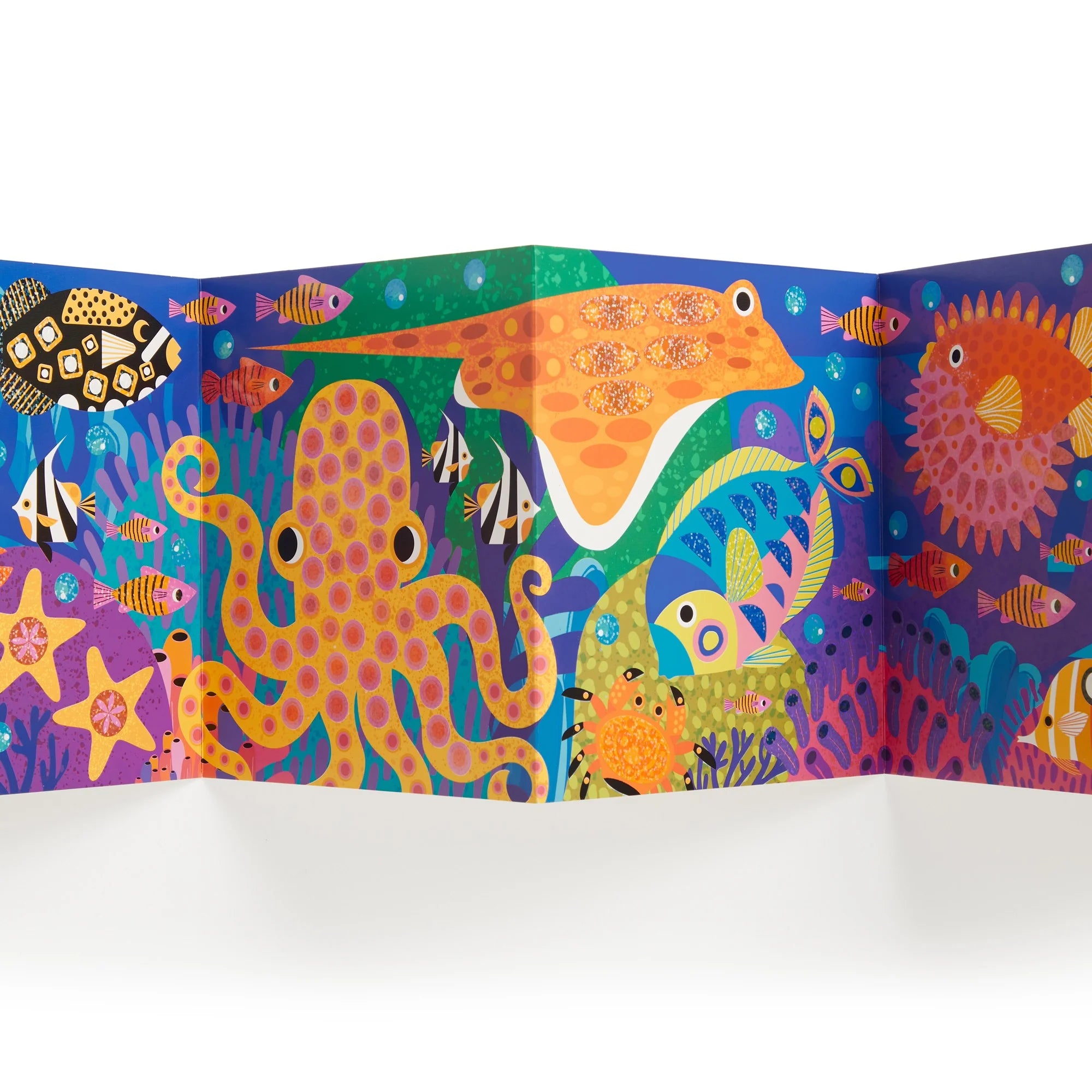 Kit creativ, Sticker Sparkle - Ocean Life - Mudpuppy