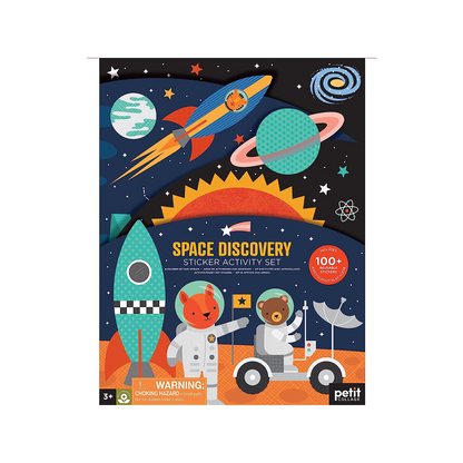 Mapa de activitati, 100+ stickere - Space Discovery - Petit Collage