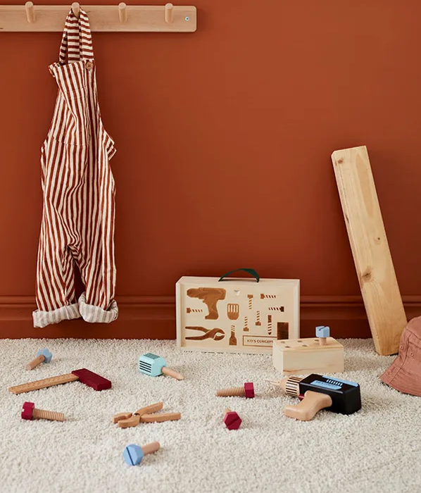Bormasina + accesorii, set de scule pentru Role Play - Kid&