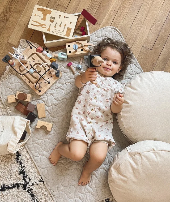 Bormasina + accesorii, set de scule pentru Role Play - Kid&