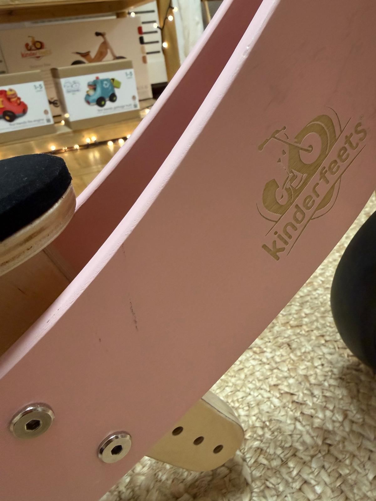 Tricicletă de echilibru 2 în 1 - Tiny Tot PLUS Rose - Kinderfeets | RESIGILAT