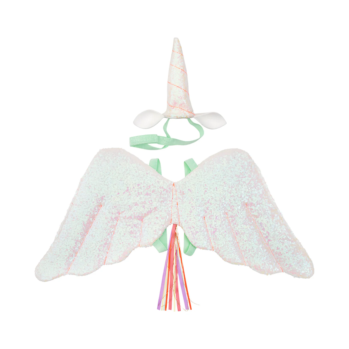 Set cu aripi si bentita - Magic Unicorn - Meri Meri