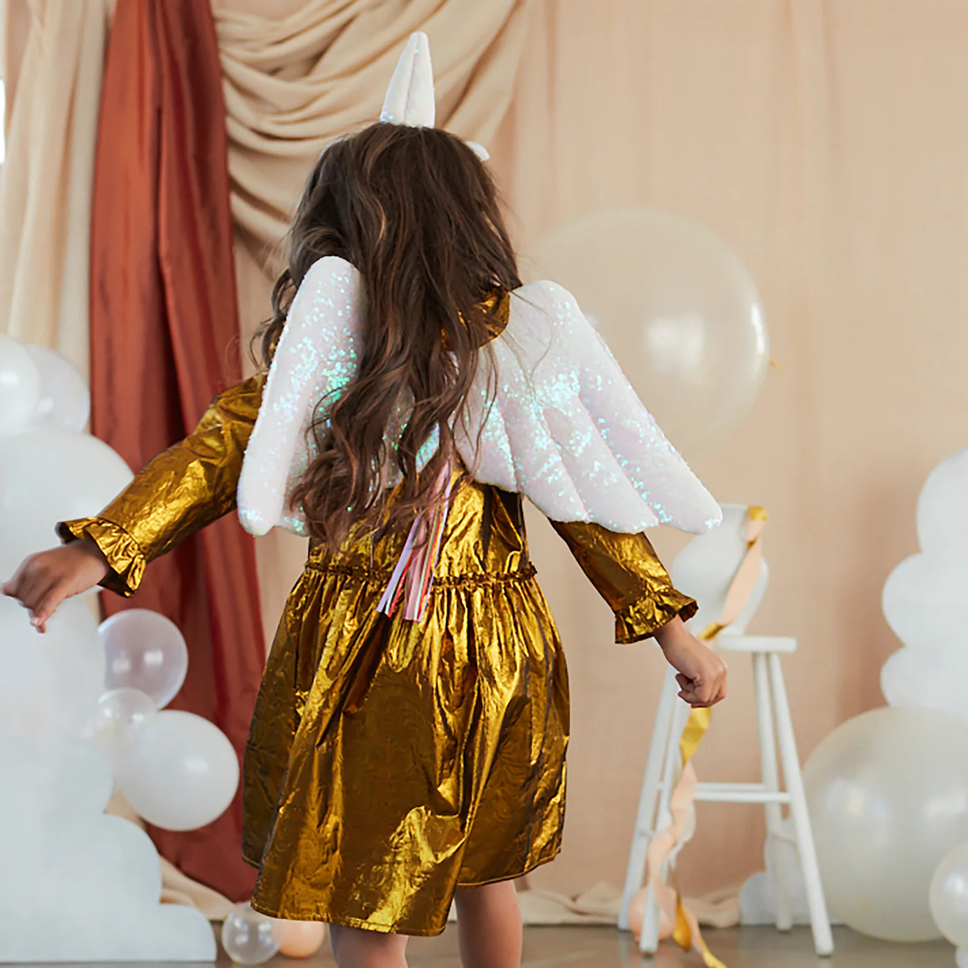 Set cu aripi si bentita - Magic Unicorn - Meri Meri