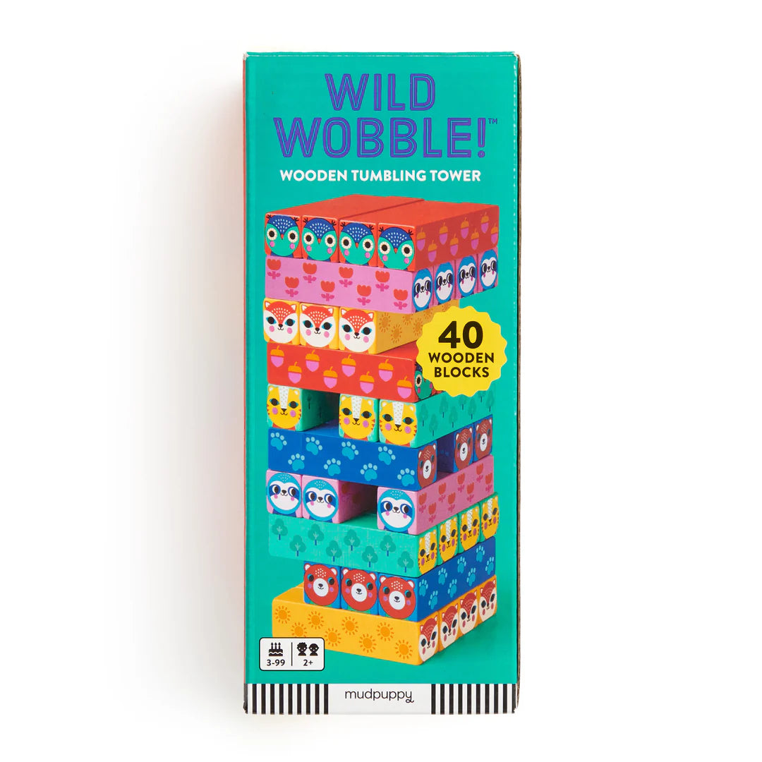 Joc de echilibru - Wild Wobble Tower - Mudpuppy