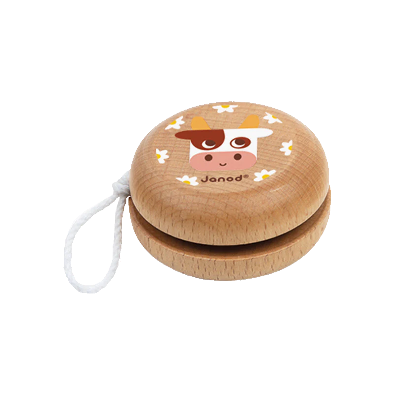 Yoyo din lemn - Cow - Janod