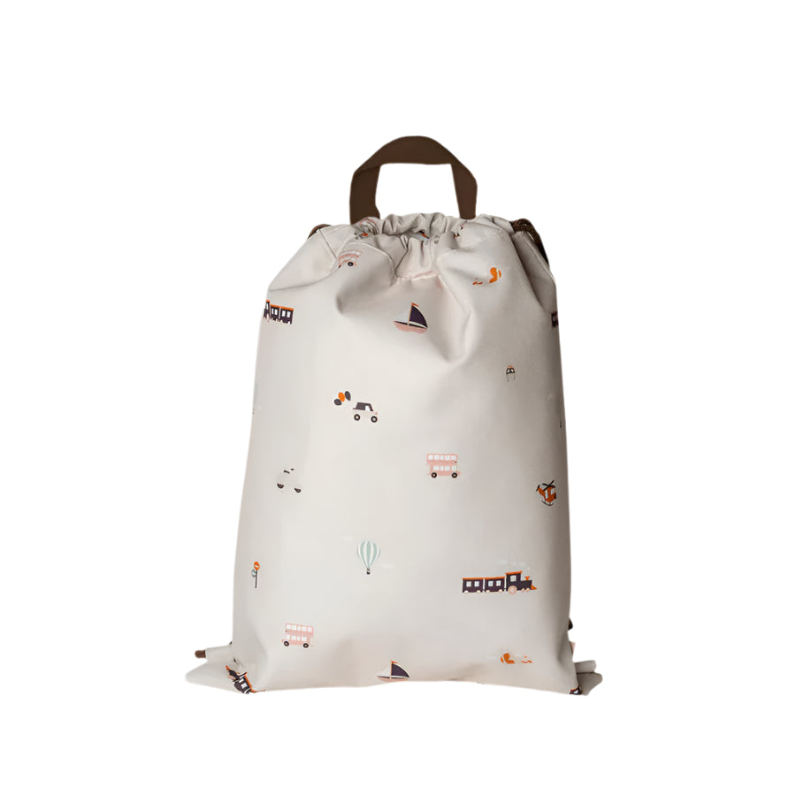 Saculet impermeabil - Mini Vehicles - Citron