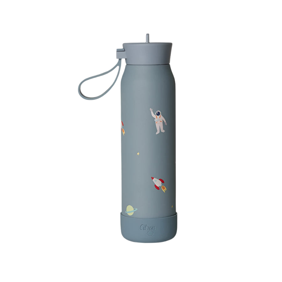 Sticla de apa termoizolanta - Spaceship, 350 ml - Citron