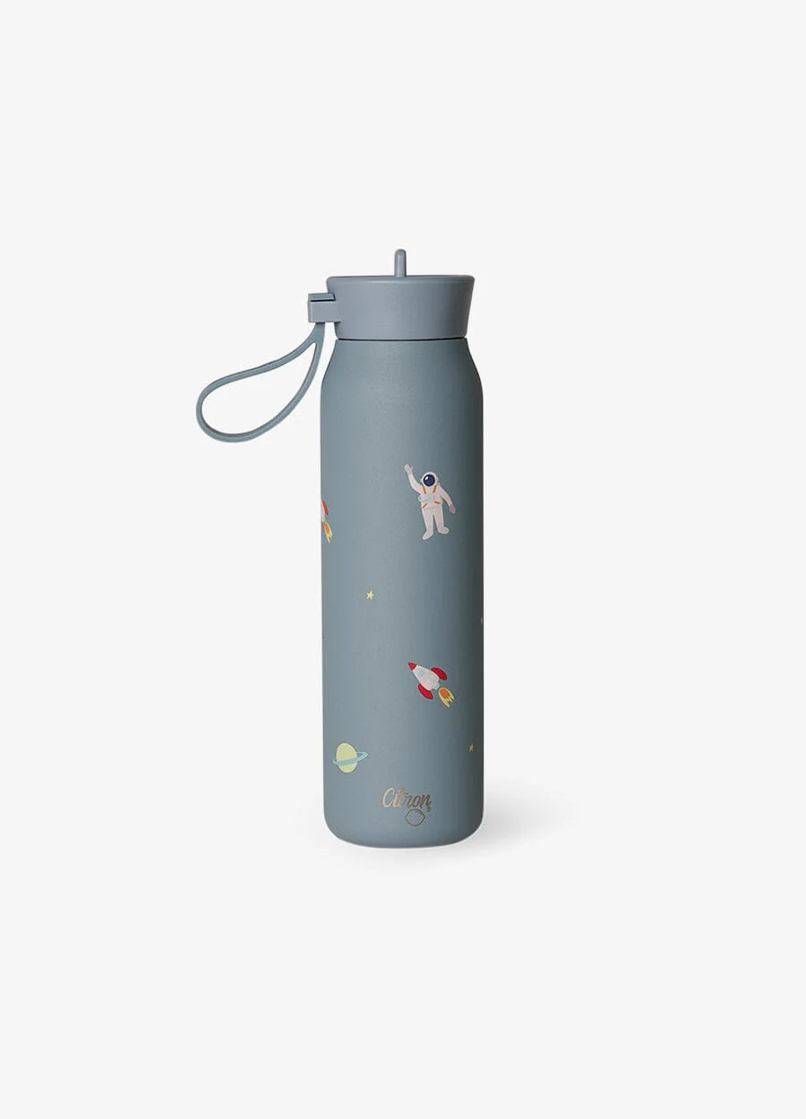 Sticla de apa termoizolanta - Spaceship, 350 ml - Citron