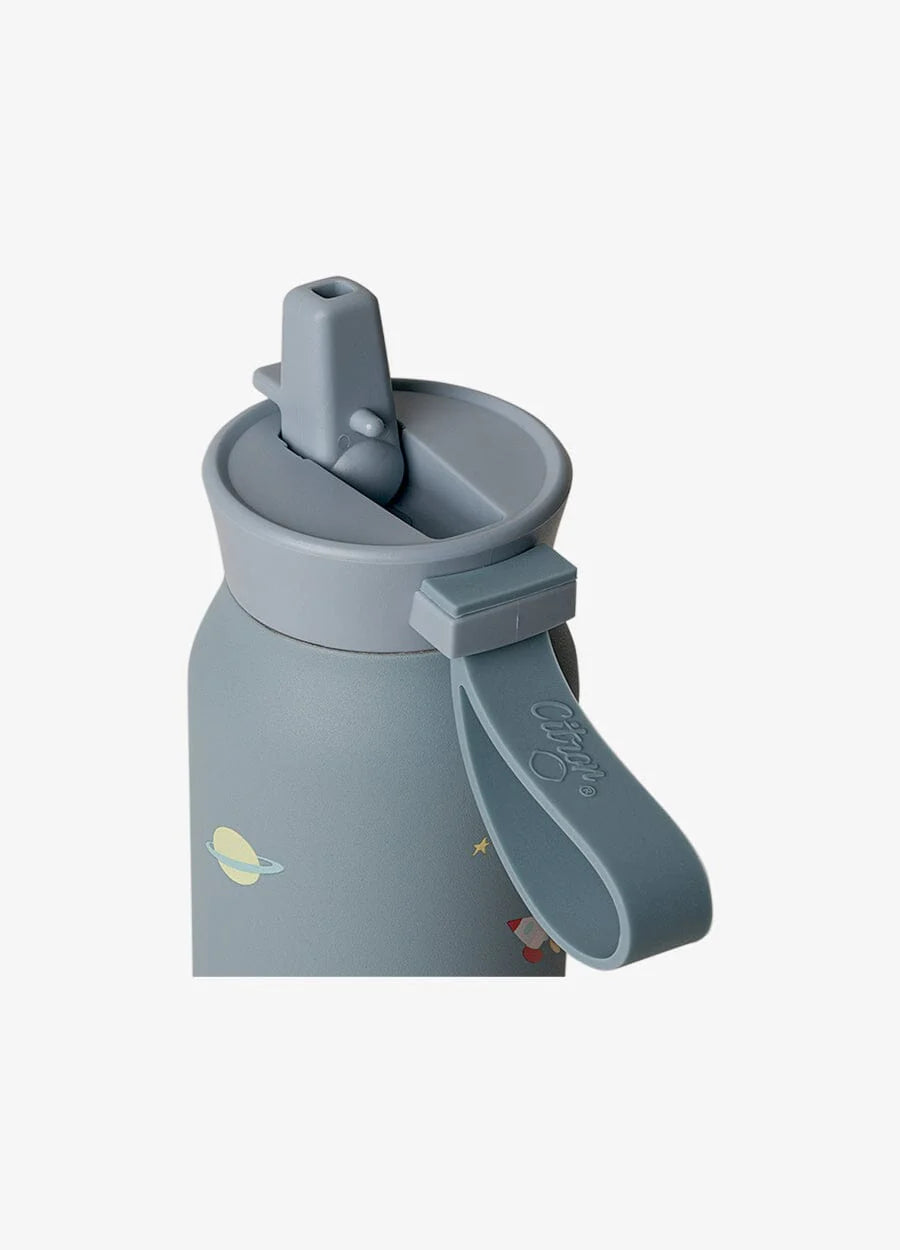 Sticla de apa termoizolanta - Spaceship, 350 ml - Citron