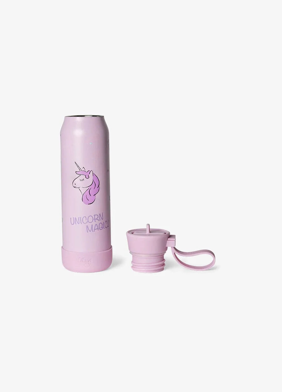 Sticla de apa termoizolanta - Stormy Unicorn, 350 ml - Citron
