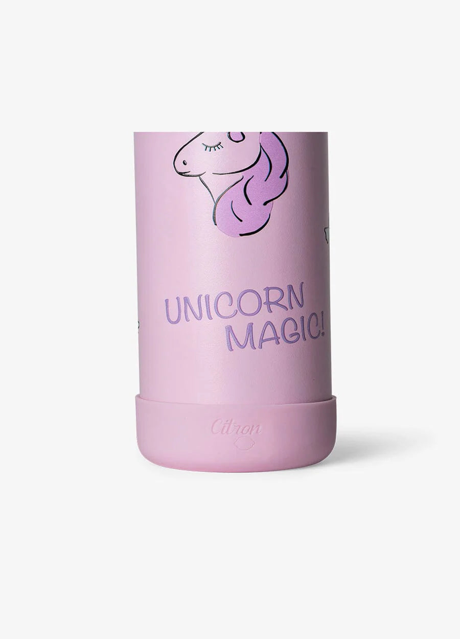 Sticla de apa termoizolanta - Stormy Unicorn, 350 ml - Citron