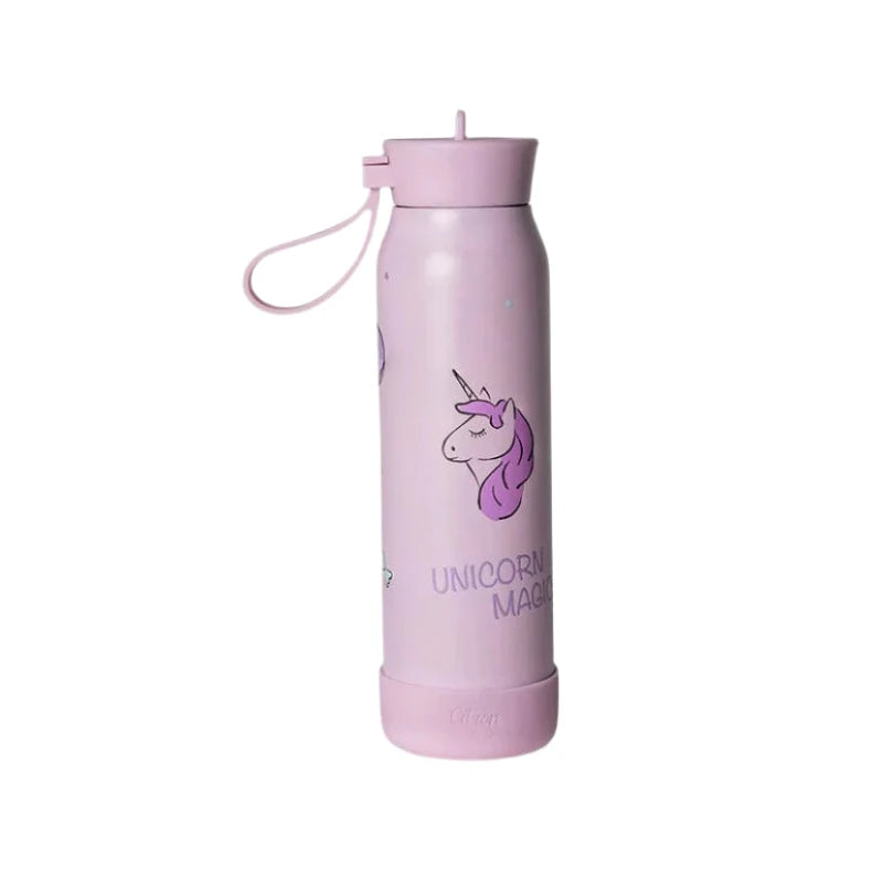 Sticla de apa termoizolanta - Stormy Unicorn, 350 ml - Citron