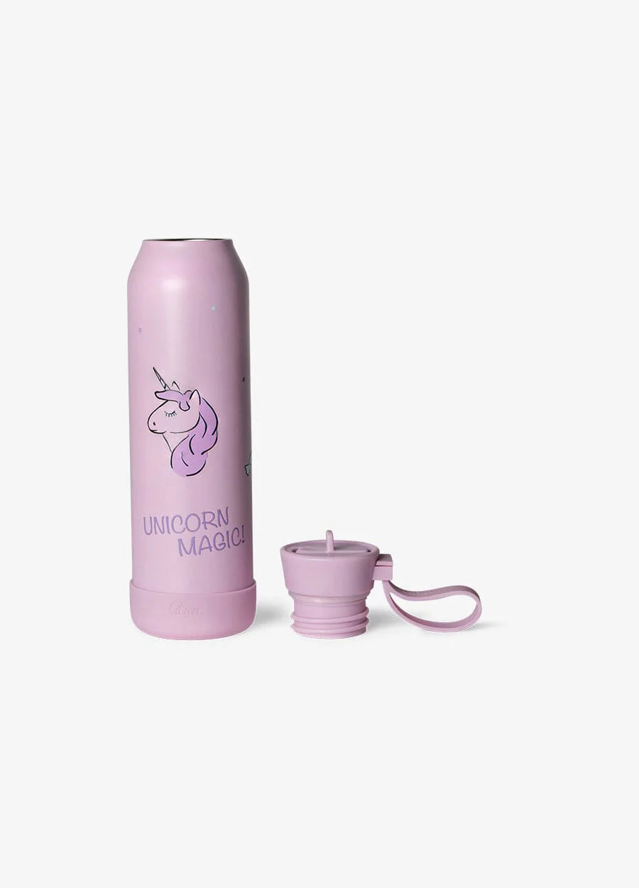 Sticla de apa termoizolanta - Stormy Unicorn, 500 ml - Citron