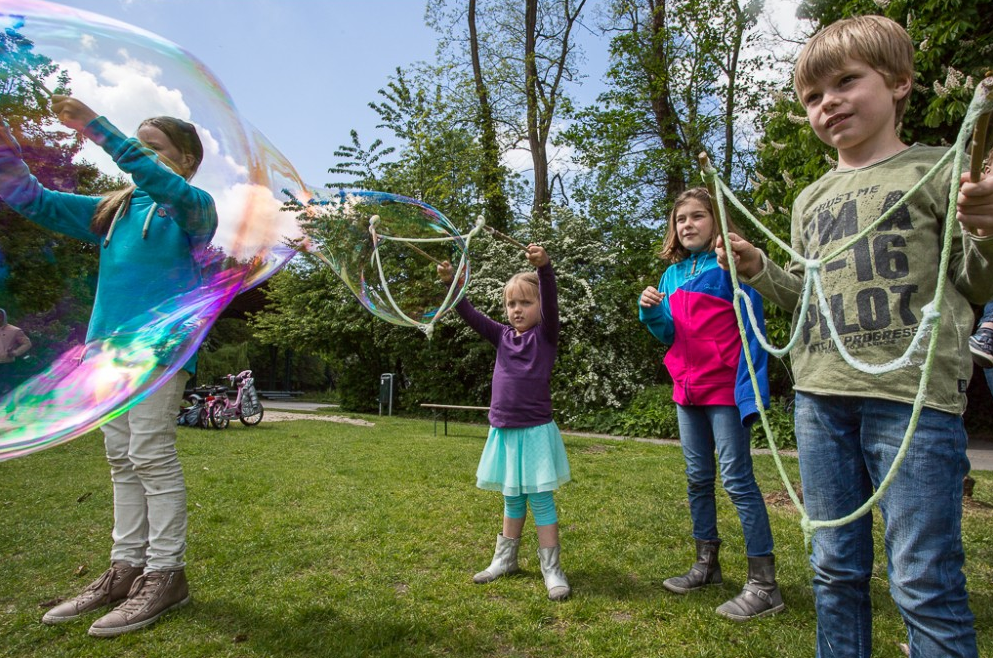 Kit pentru baloane de sapun gigantice - Bubble Lab
