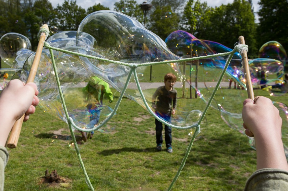 Kit pentru baloane de sapun gigantice - Bubble Lab