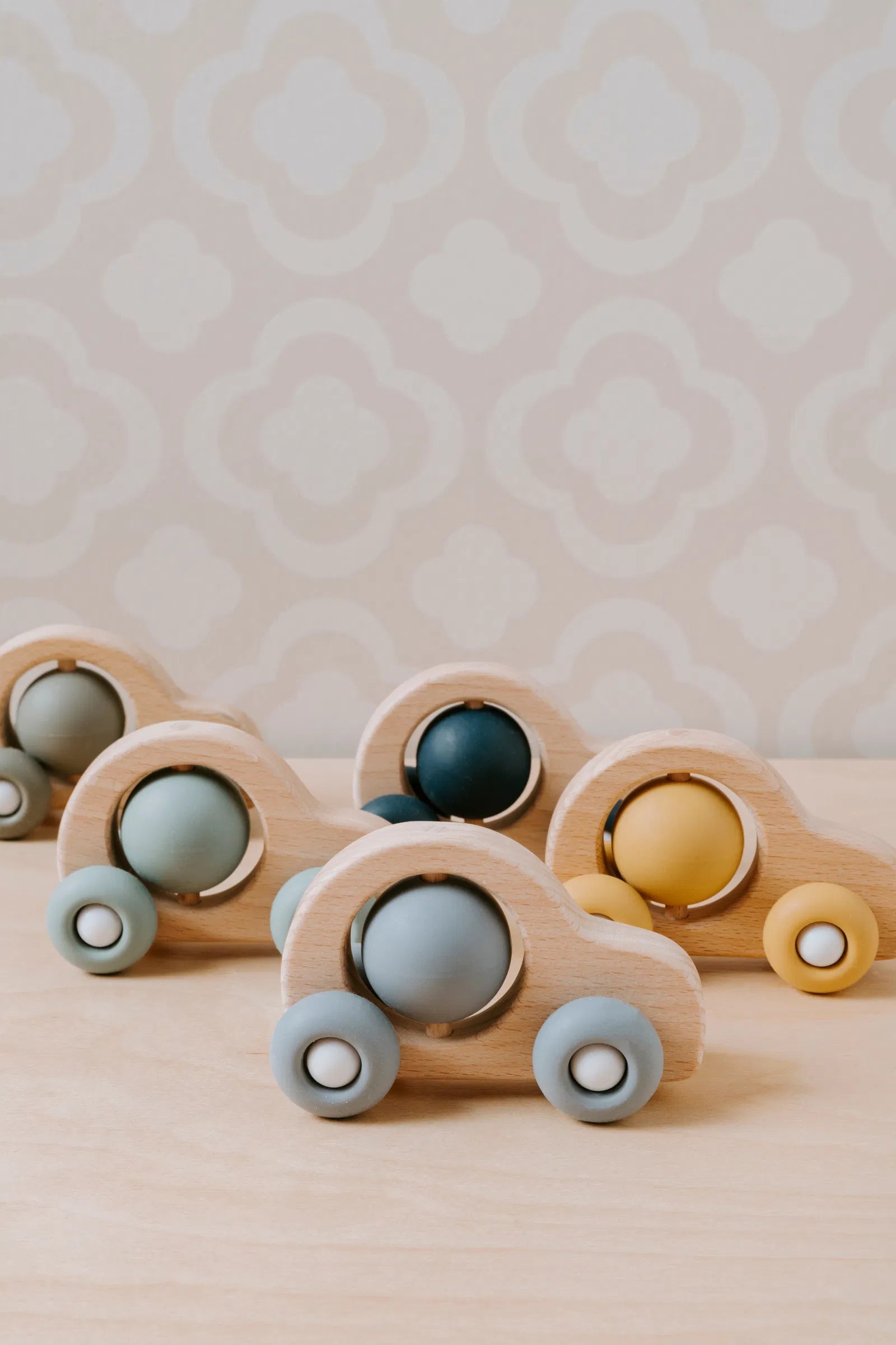 Masinuta pentru bebelusi - Old Pink - Baby&